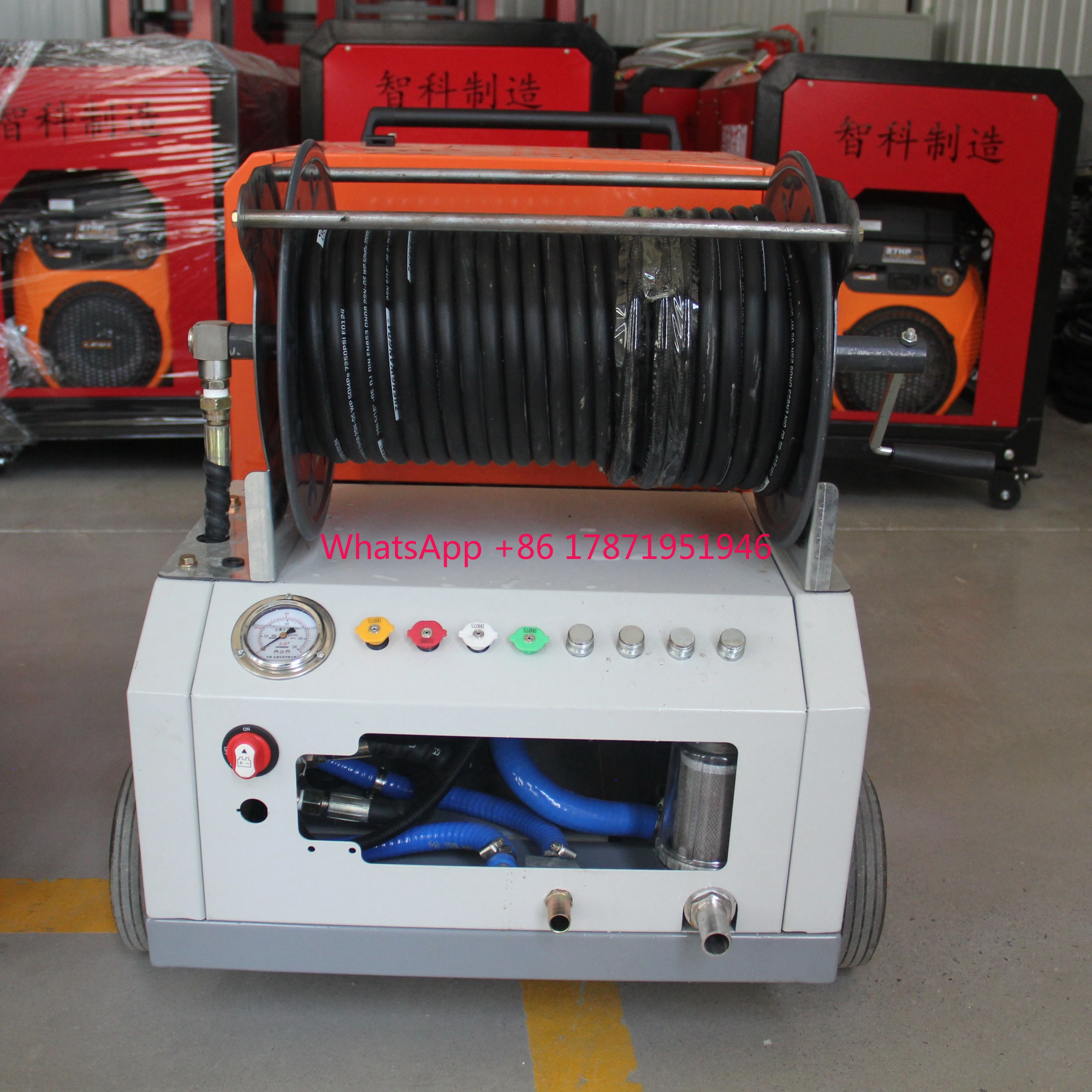 Automatic calibration Benefits Best Cheap Customized pressure cleaning machine cleaner sewer jetter machines