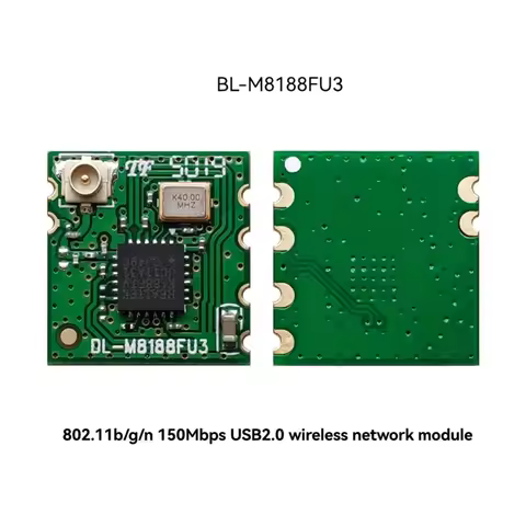 M85K New RTL8188FTV Wireless WIFI Module with Block for Linux Android USB Interface 2.4GHz BL-M8188FU3