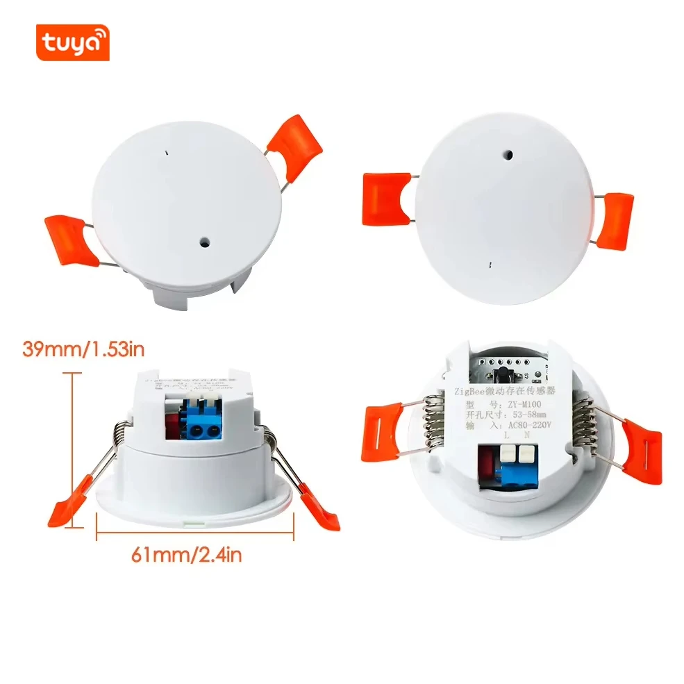 FOR WiFi/Zigbee Human Presence Sensor 5.8G Millimeter Wave Radar Detection Sensor Smart Motion Detector