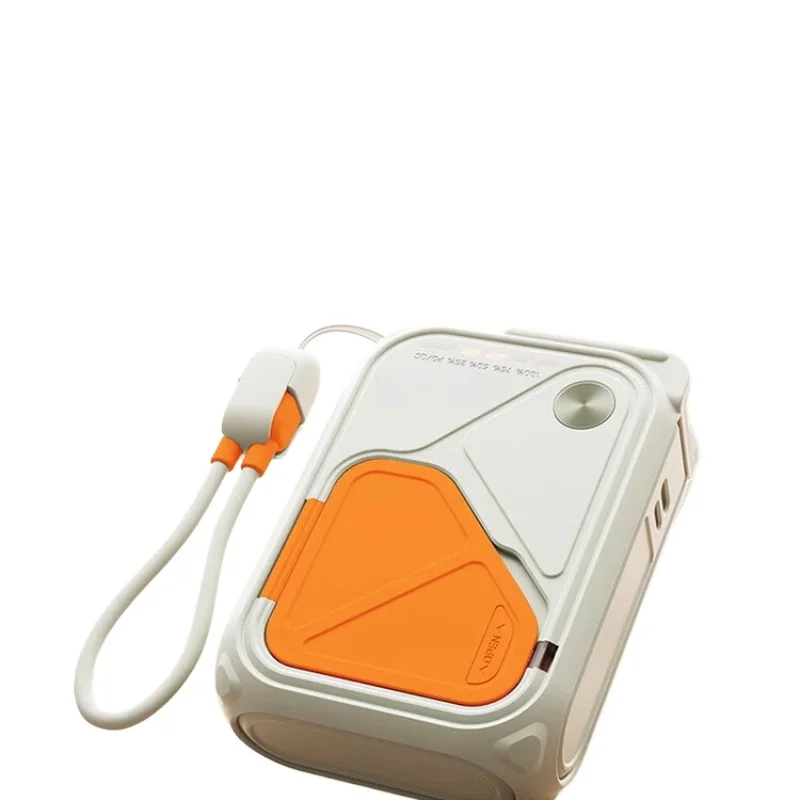 

Equipped with a built-in AC plug and three in one Magsafe magnetic wireless fast charging, suitable for iPhone 16, Promax, Apple