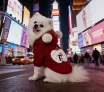 

Autumn and Winter Dog and Cat Jackets, Korean Version of New Products on The New Fried Street To Keep Warm and Handsome