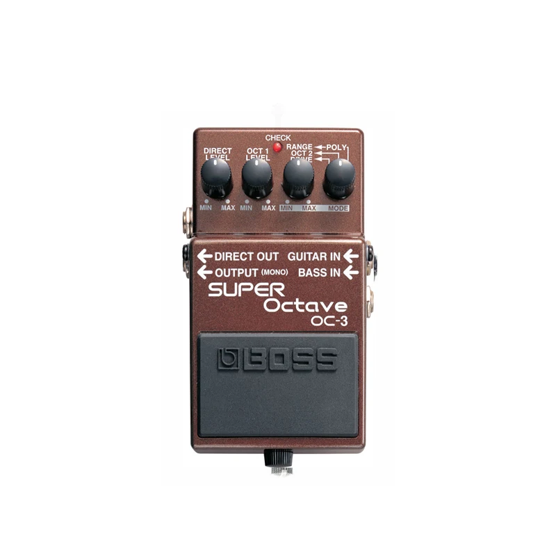 BOSS OC-5 Octave Guitar and Bass Effect Pedal Super Octave Polyphonic Octave Mode Distortion Mode Original OC-2 Mode