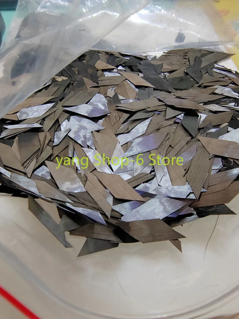 

50g Diamond Big Shaped Flake Carbon Fiber Chopped Forged Cut Short Fibre Filament