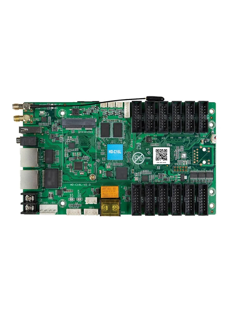 HD-C16L/C16C Wifi Tarjeta de control USB P2.5 P3 P4 P5 P6 P8 P10 Rgb Módulo de pantalla LED a todo color