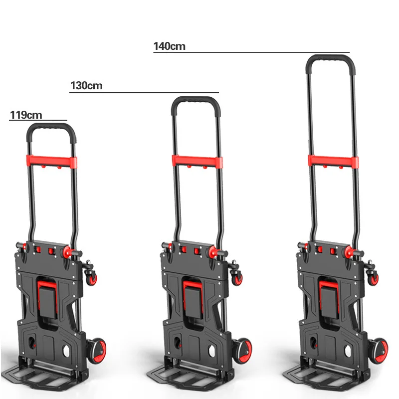 1LMM trolley Multifunctional outdoor camping folding supermarket replenishment portable folding cart