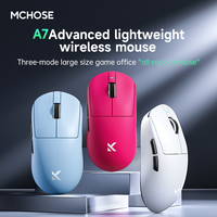 MCHOSE A7 Pro Ultra Series Wireless Lightweight Gaming Mouse 2.4g Wireless 8K Mouse Rechargable Portable Mouse Laptop Accessorie