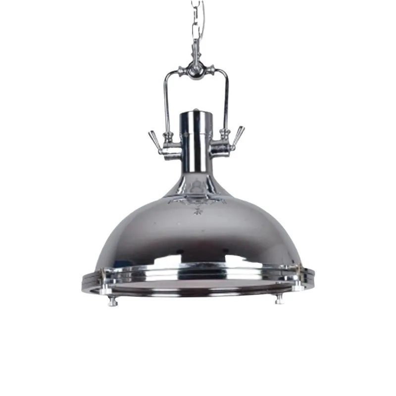 Retro Restaurant Bar Cafe Bar, Wrought Iron Heavy Metal Industrial Wind Chandelier