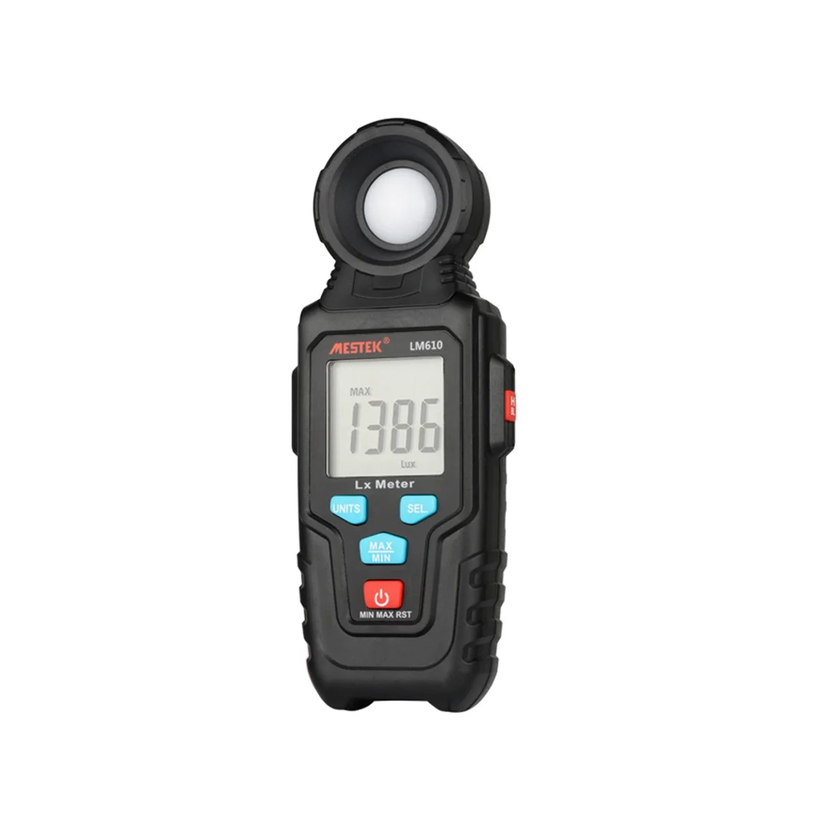 MESTEK LM610 Digital Illuminance Meter Photometer Luminosity Detector Illuminance Measuring Instrument