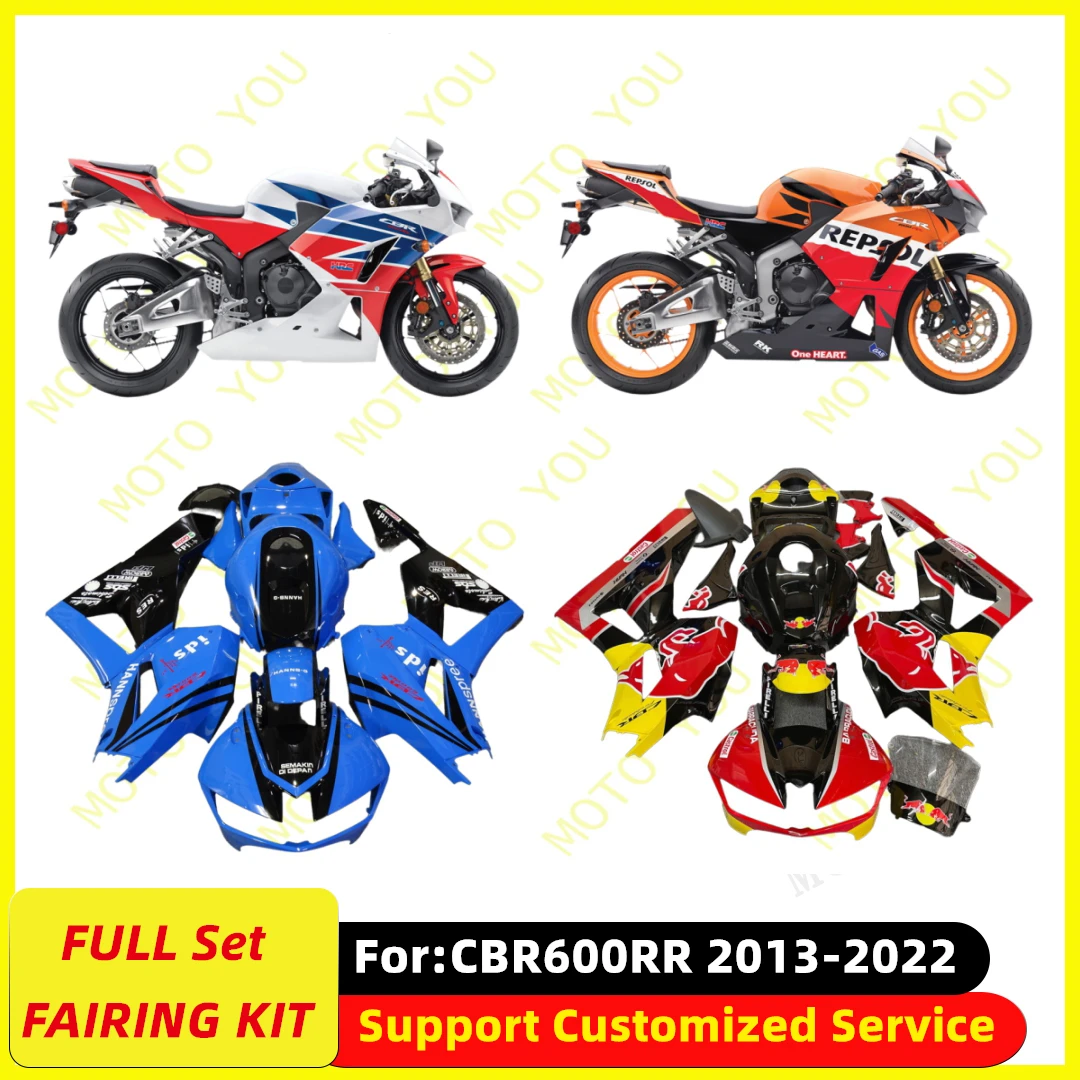 مجموعة انسيابية كاملة للدراجات النارية مناسبة لـ CBR600RR F5 CBR 600RR CBR600 2013 2014 2015 2016 2017 2018 2019 2020 طقم هدايا هيكل السيارة #1