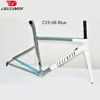 CECCOTTI 초경량 도로 자전거 프레임 세트, T1000 풀 카본 프레임, 림 브레이크 로드 바이크, 44cm 소형 사이즈 프레임 4