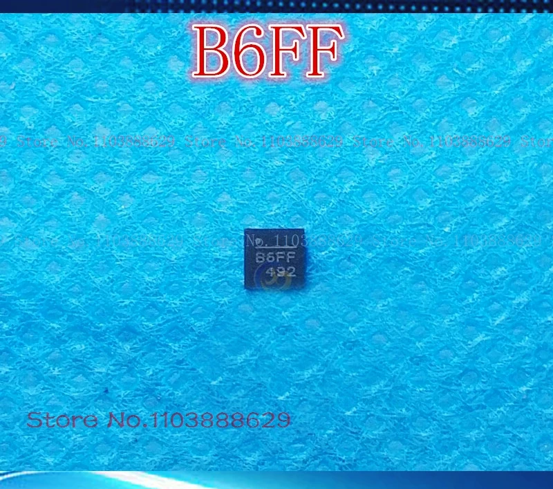 2 letras/lote: B6FF QFN