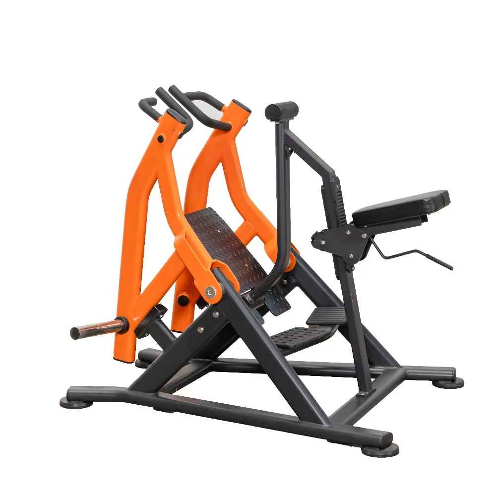 Professional Body Exercise Gym Equipment Plate Loaded Seated Row Rowing Machine