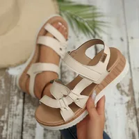 Summer New Women's Platform Wedge Sandals Summer Open Toe Ankle Strap Casual Gladiator Beach Shoes for Women - Image 5