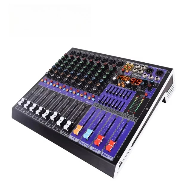 

TX806FX Audio Sound Cards Mixers De Audio Profecional 8channels 99DSP USB