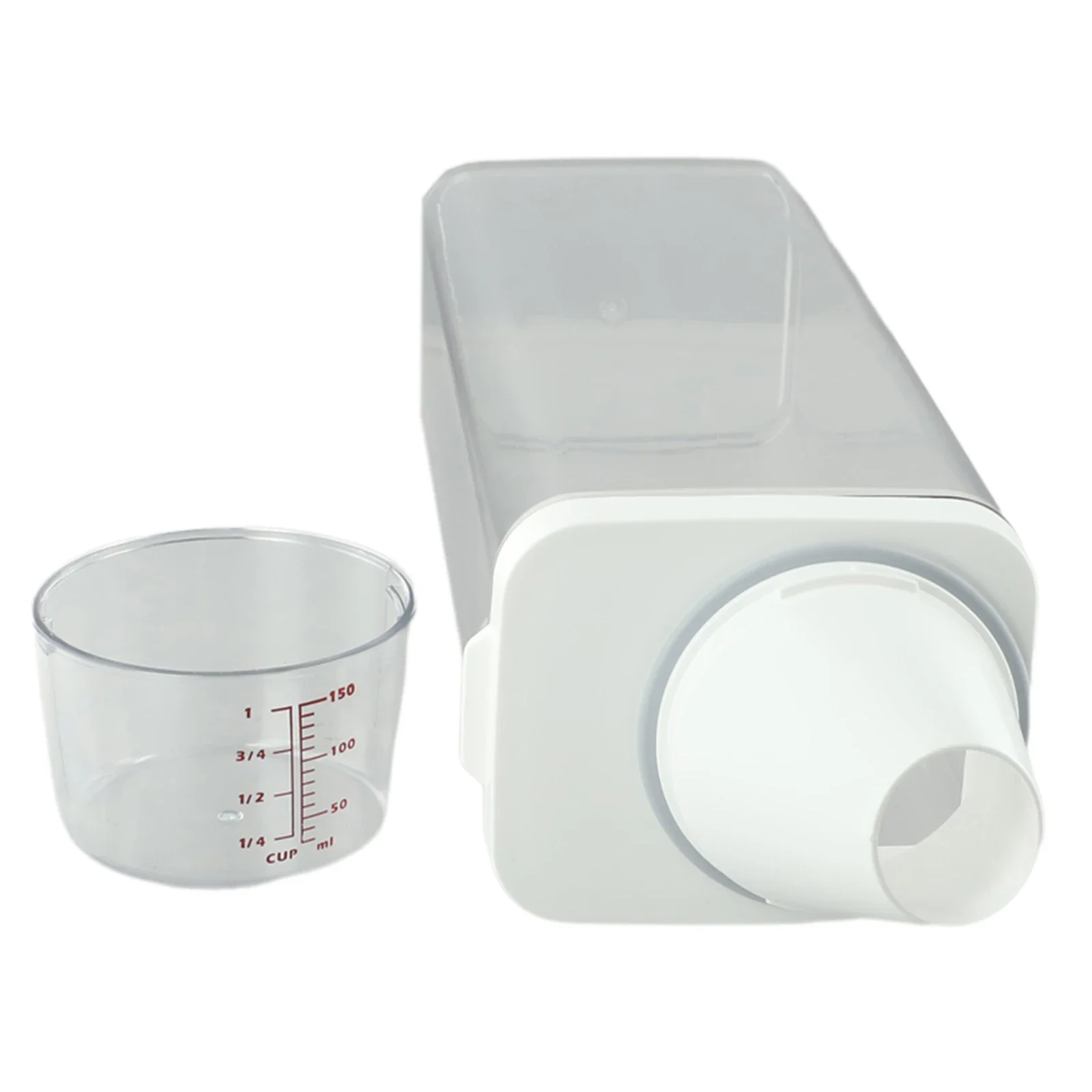 Plastic Laundry Washing Up Powder Container Soap Detergents Storage Box Lid Laundry Powder Moisture-proof Storage Container New