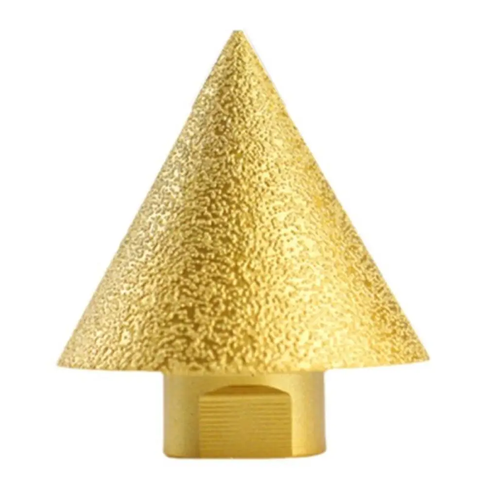 Diamond Chamfering Bit For Tile Marble Porcelain Glass Beveling Grinding Milling Cone Hole Drill Tool M10 M14 Connection