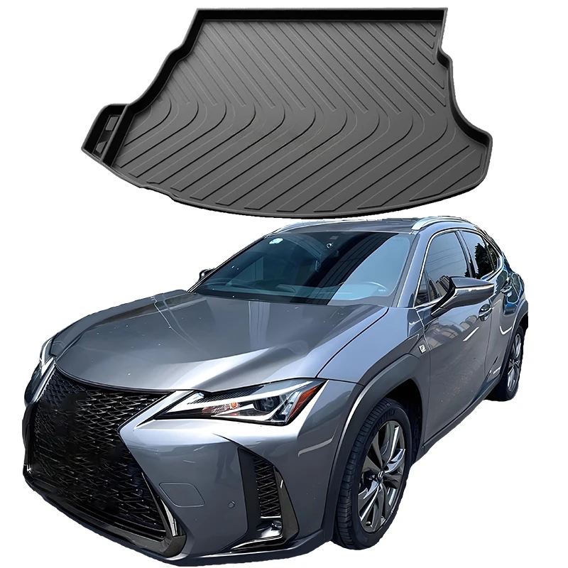 Upgrade TPE Car Rear Trunk Mats Storage Pads Cargo Tray Dustproof Waterproof Protecion Cushion For Lexus UX260 H200 UX300e 2019-