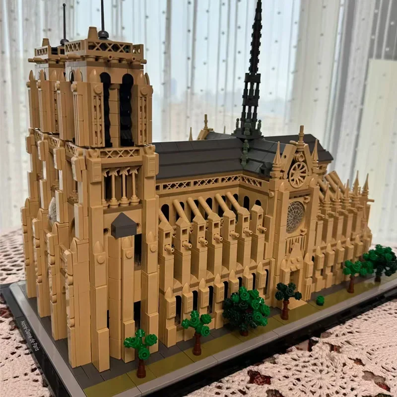 

Street view series 4383pcs city famous classical architectural model home decoration puzzle assembly toy Christmas birthday gift