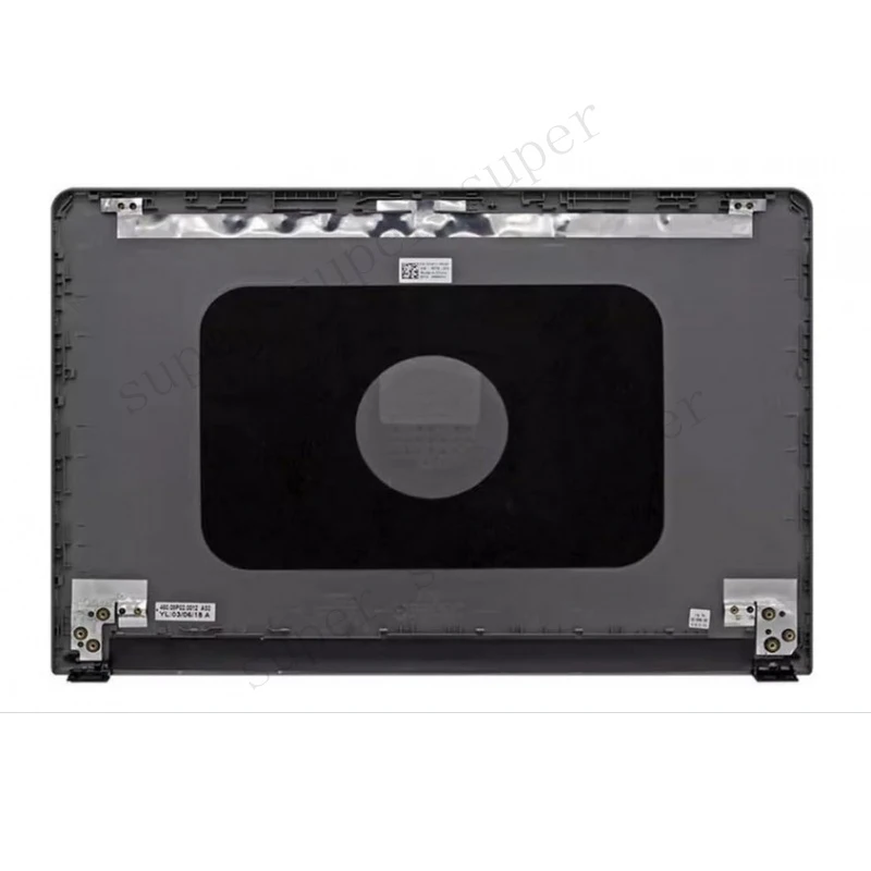 S+   Dell Vostro 15 3562 3568 3572 3578 Laptop Top LCD Back Cover Lid + Hinges Gray