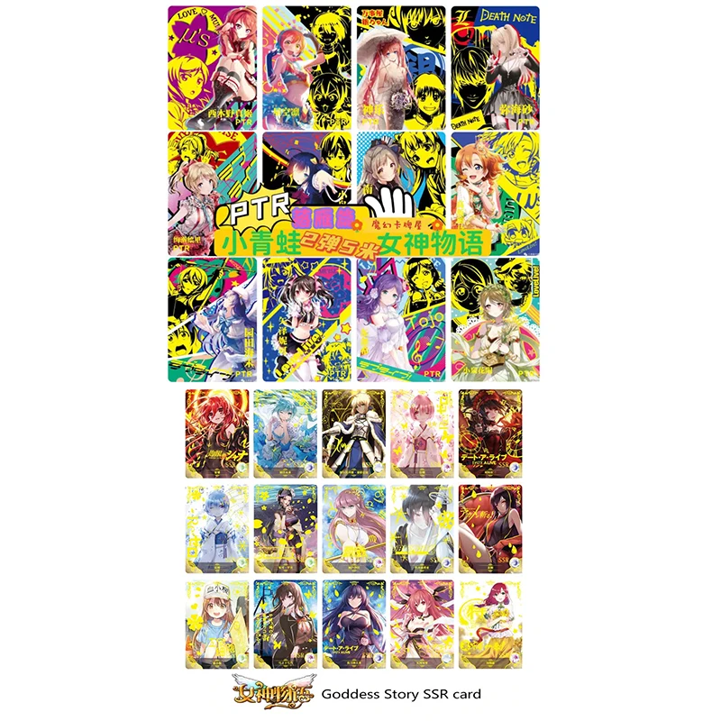 Japanese Anime Goddess Story 5M02 ptr ssr Nico Yazawa Kotori Minami Collectible Cards Christmas Birthday Gifts Children's Toys