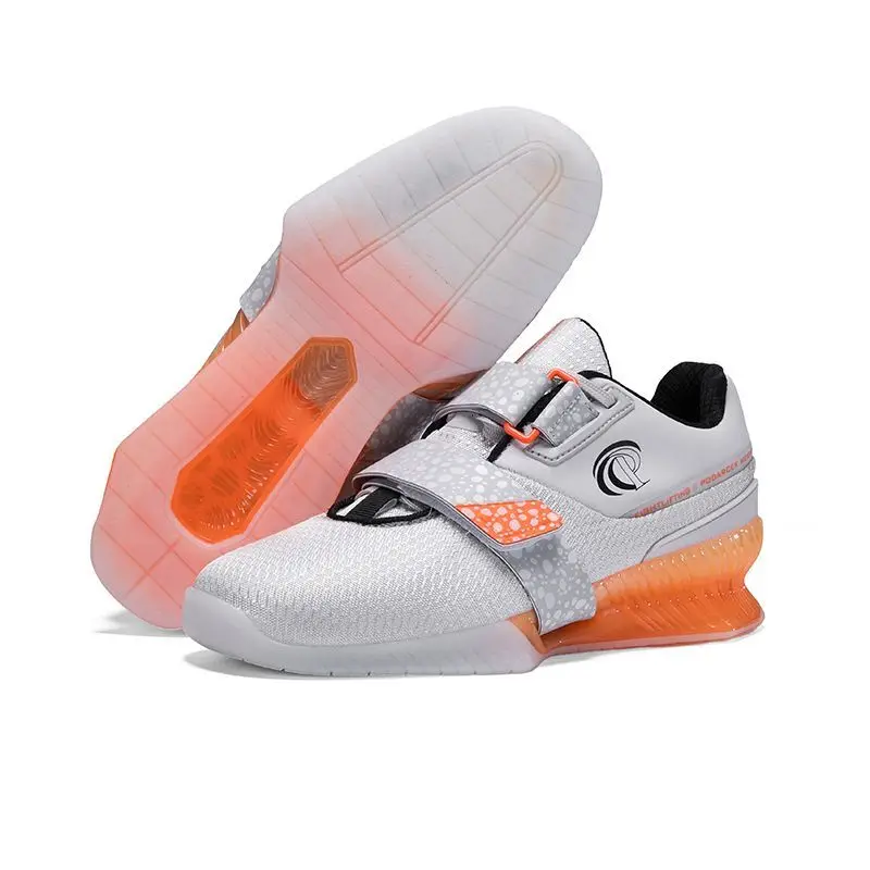 

2026 New Luxury Professional Weight Lifting Training Athletic Shoe Top Quality Wearable Squat Hard Pull Shoe Weight Lifting Shoe