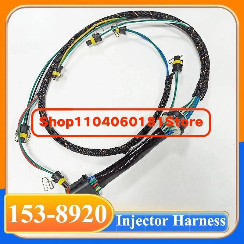 153-8920 1538920 E322C E325C Injector Wire Harness for 3126B Engine Injector Cylinder Line Excavator Parts