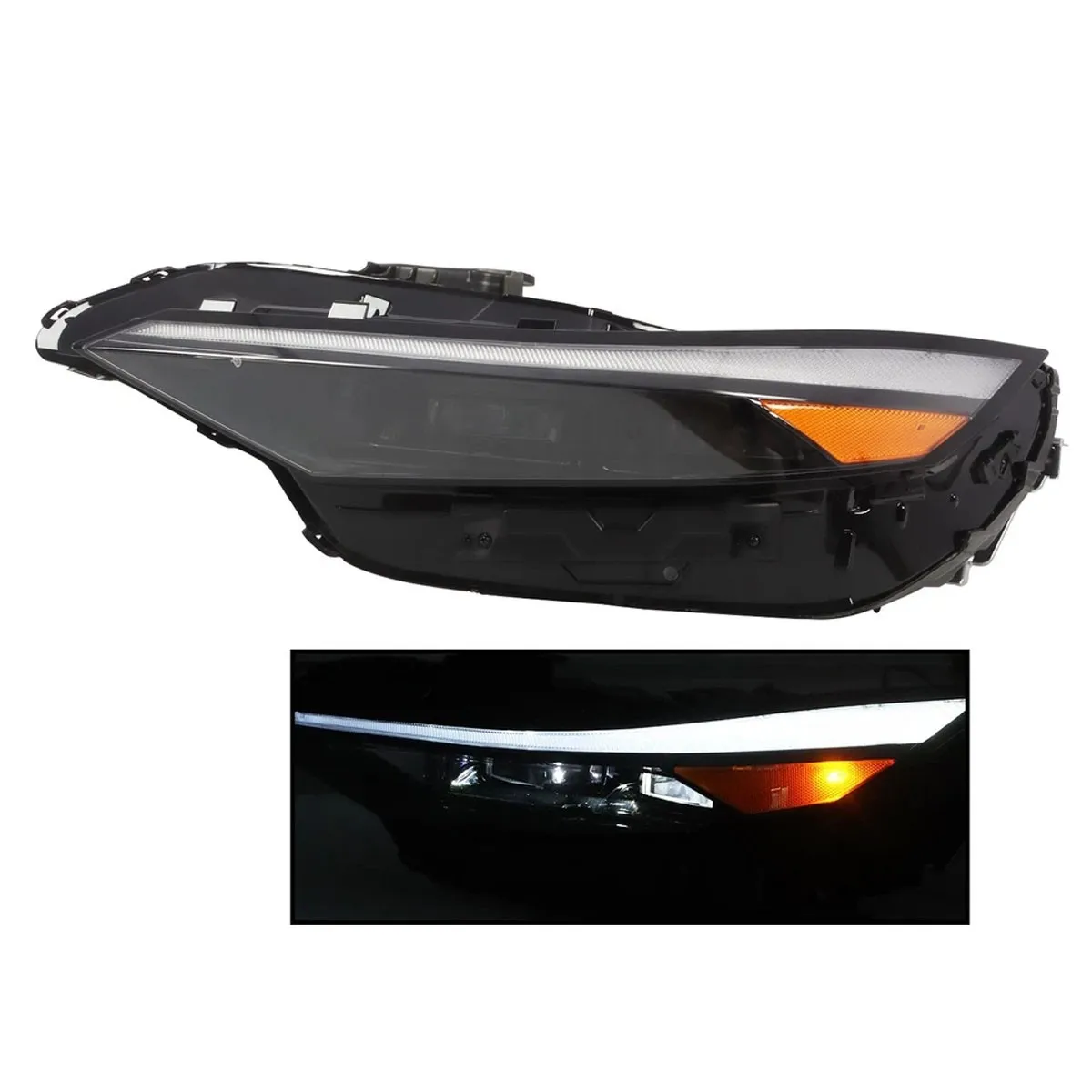 For 2024-2025 Hyundai Elantra LED Headlight Assembly Left Side 92101AA740 Driver SE SEL N Line Ultimate Sedan 4-Door head lights
