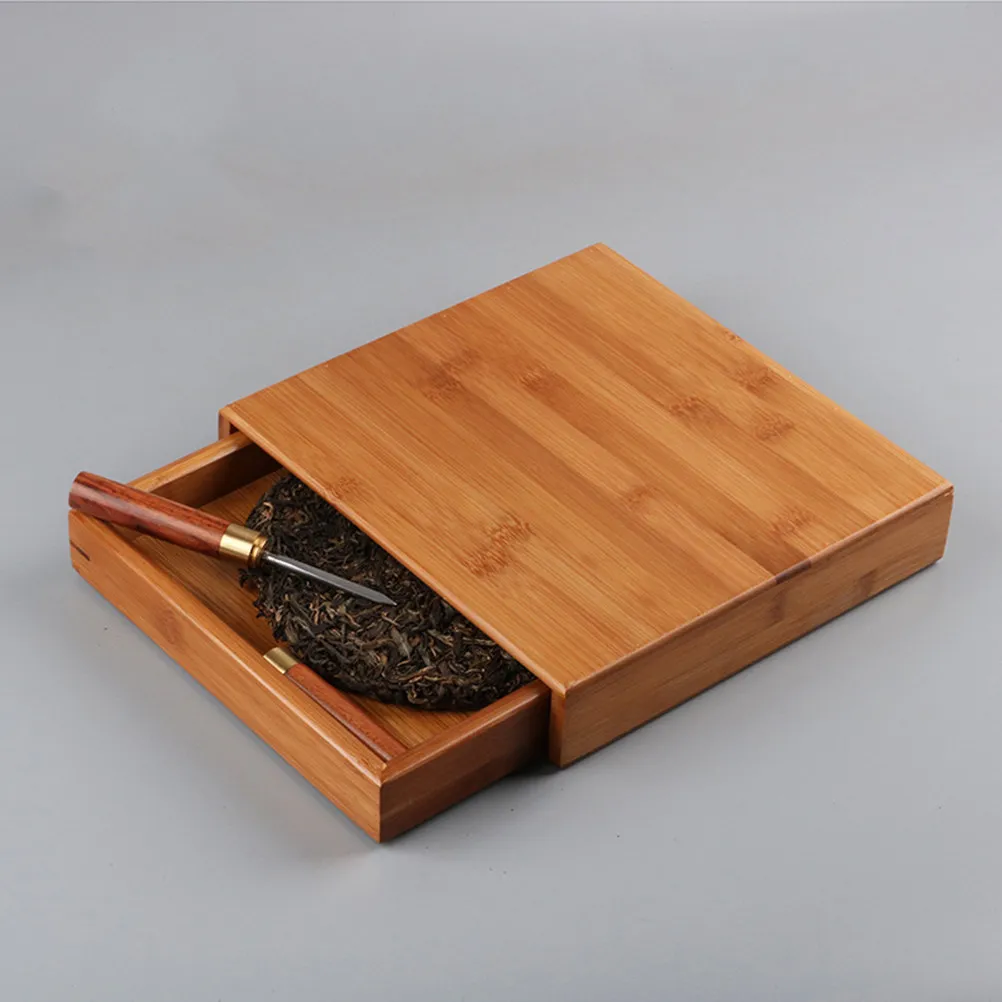 2pcs Wooden Handle Cutter Tea Needle Puer Tool Compact Size For Home Office Tea House Use Teaware Accessory Kitchen Bar