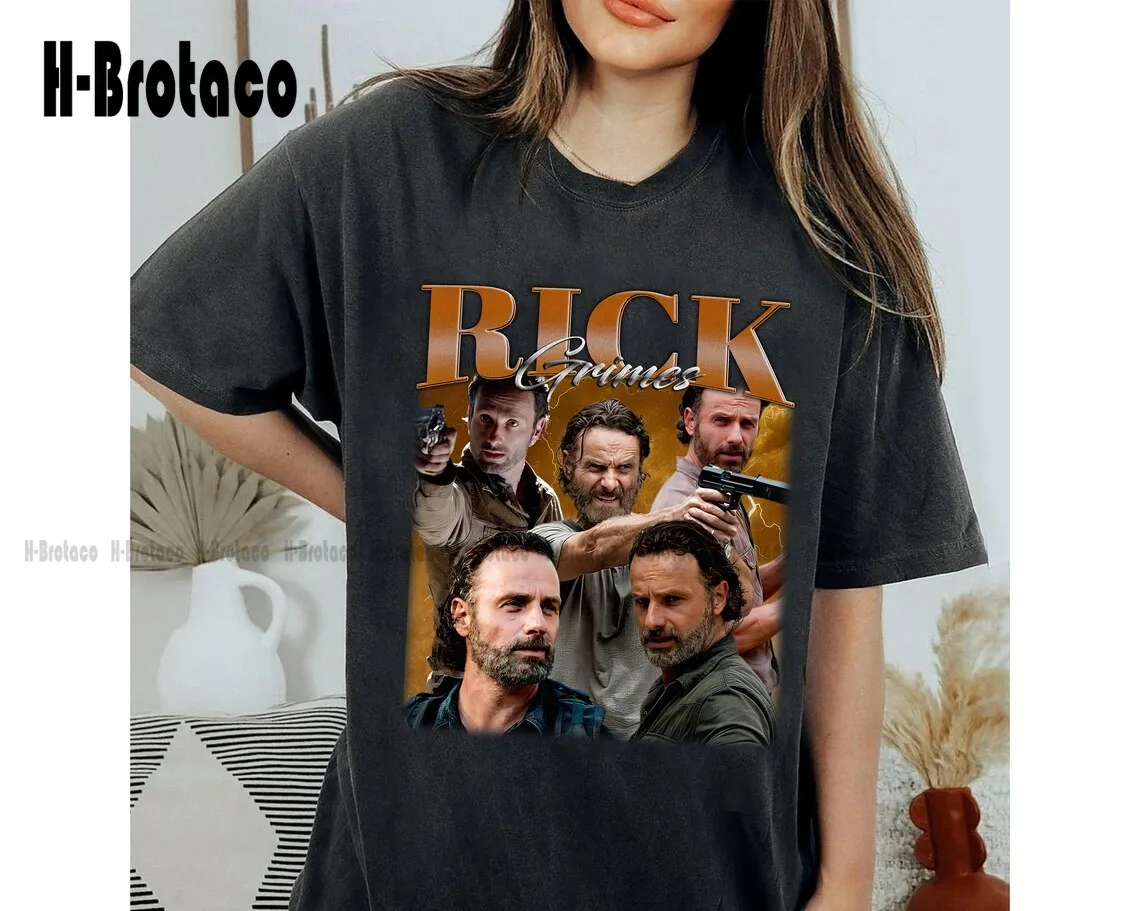 Rick Grimes Shirt  Tees, Rick Grimes T-Shirt, Unisex Shirt, Vintage Shirt, Trendy Shirt, Gifts For Men