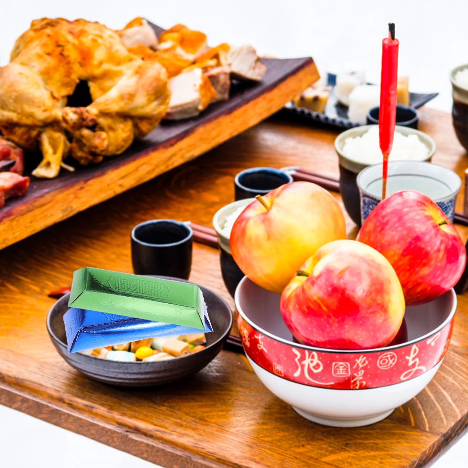 Chinesischer Vorfahren, Geld, Goldpapier, Opferangriffen, Beerdigung, Brennzubehör, Anbetung Gott, Reichtum, traditionelle Festivals