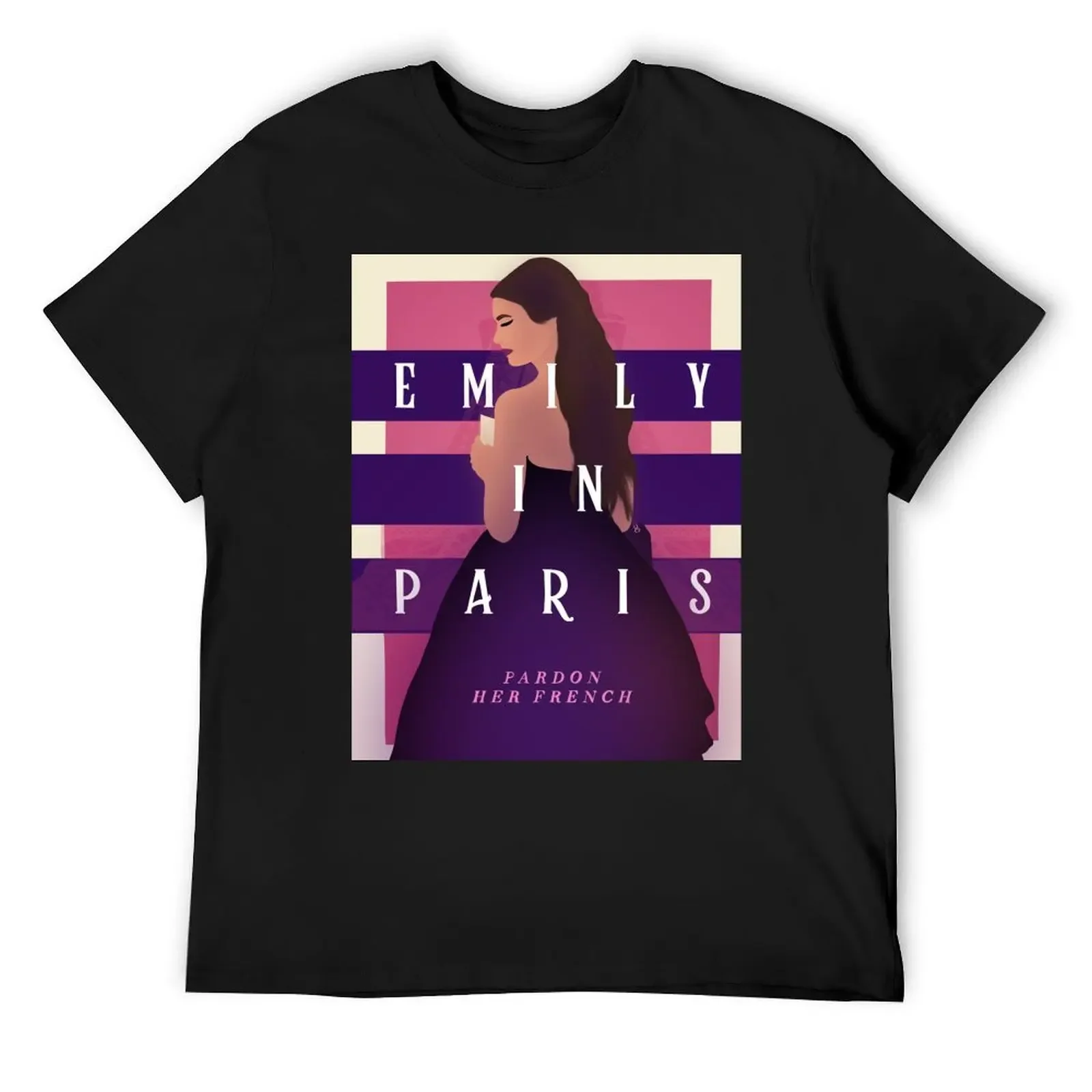 

Emily in Paris T-Shirt cute clothes topping shirts graphic tee luxury t-shirt mens graphic t-shirts