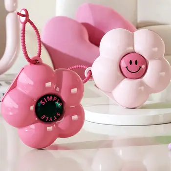 Roztomilá květinová přenosná lékárnička s pěti přihrádkami, uzavřená přenosná úložná krabička na šperky a náušnice 6 nejlepší prodej roztomilá krabička na léky - №3