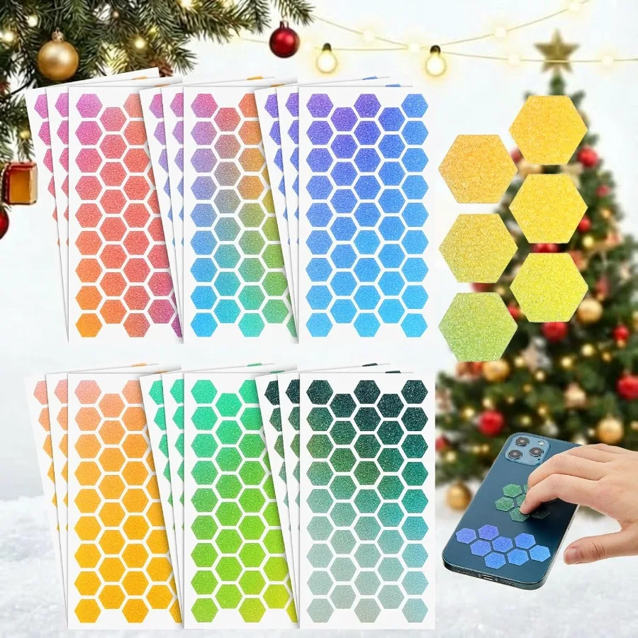 

18 Pieces Anxiety Sensory Stickers Mental Health Stickers Textured Strips Toys Adhesive Tactile Relief Items for Adults Desk Sc