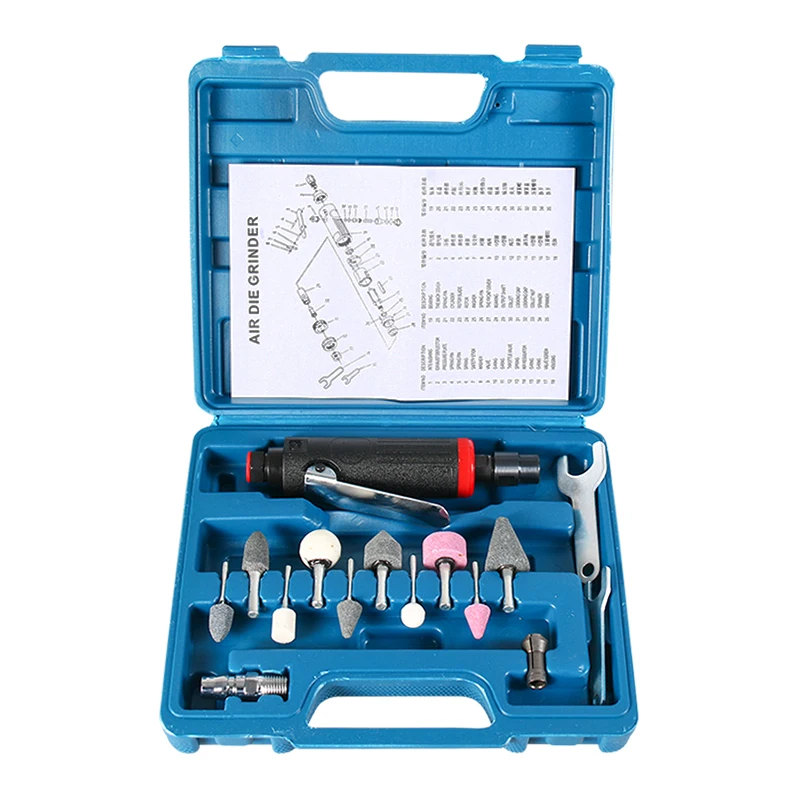 

Tire repair tool set HP64128 vacuum tire special car tire pneumatic grinder high-speed air grinder light grinding engraving