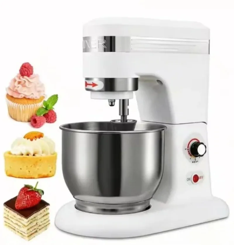 Kitchen vertical cake mixer, bread dough kneading machine, vertical food mixer for bread dough, for baking