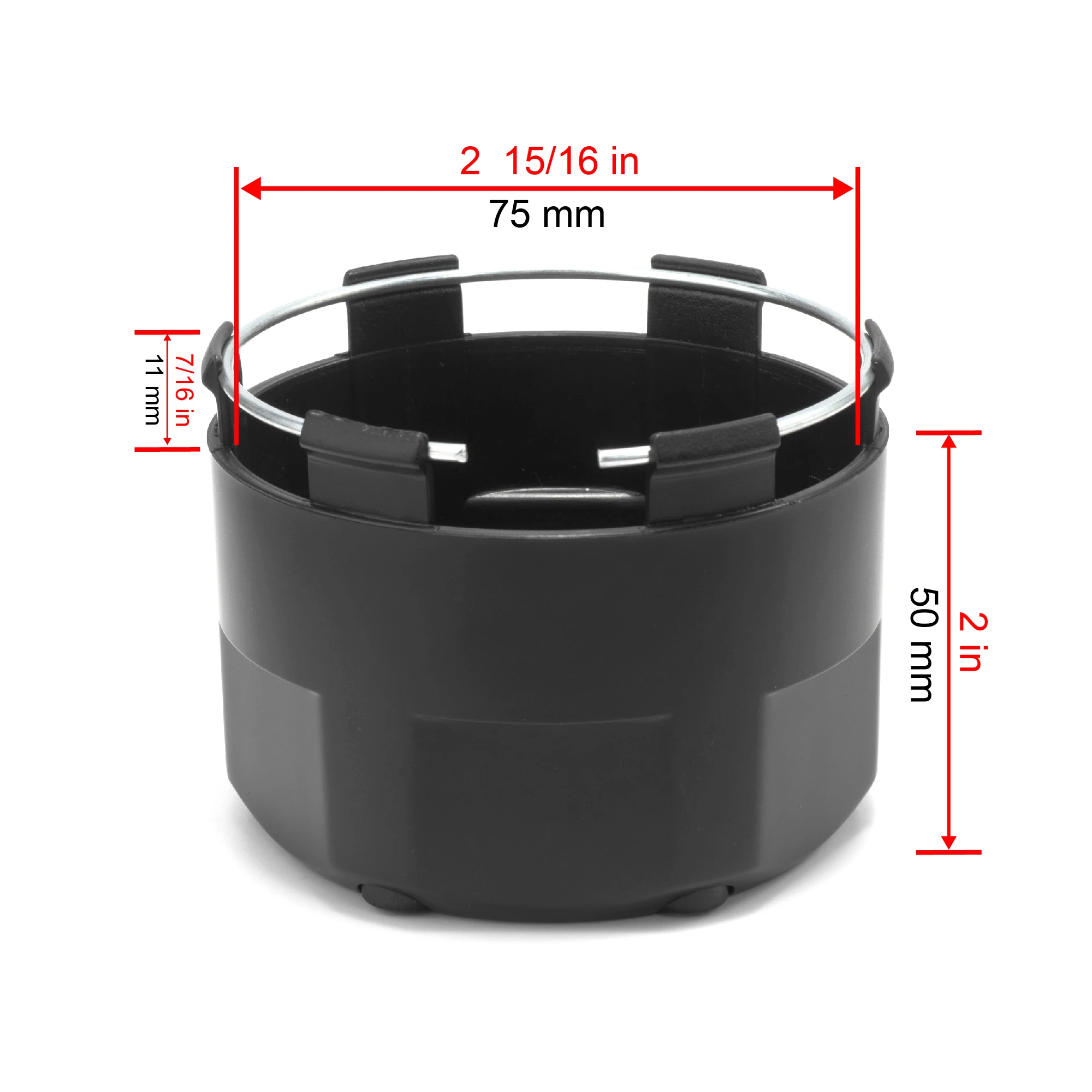 1pc 80mm 78mm Matte Black Wheel Center Cap For 5in #1003-47MB Rim Hub Cover Dust Refits No Logo Car Accessroies