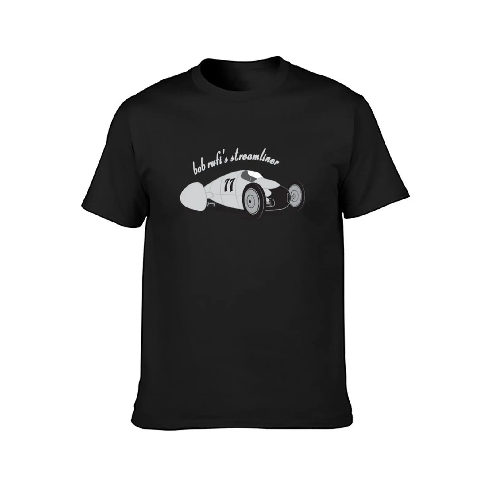 Rufi Streamliner T-Shirt blacks quick drying aesthetic clothes mens champion t shirts