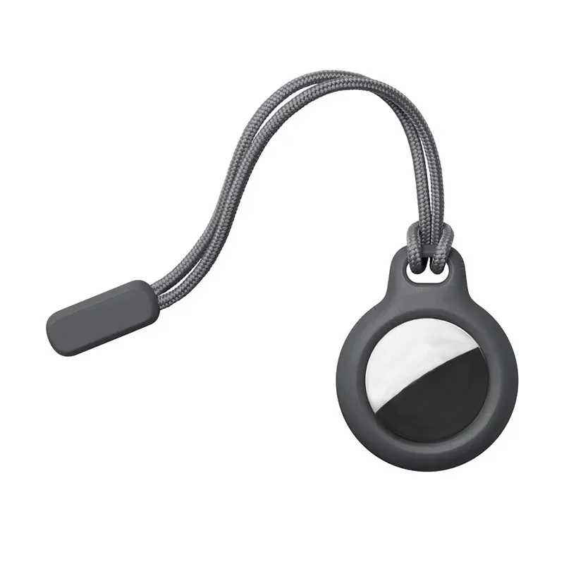 

Case For Apple Airtag Tracking Device Cover Anti Loss Tracker Locator Airtags Silicone Portable With Keychain For Apple Air Tags