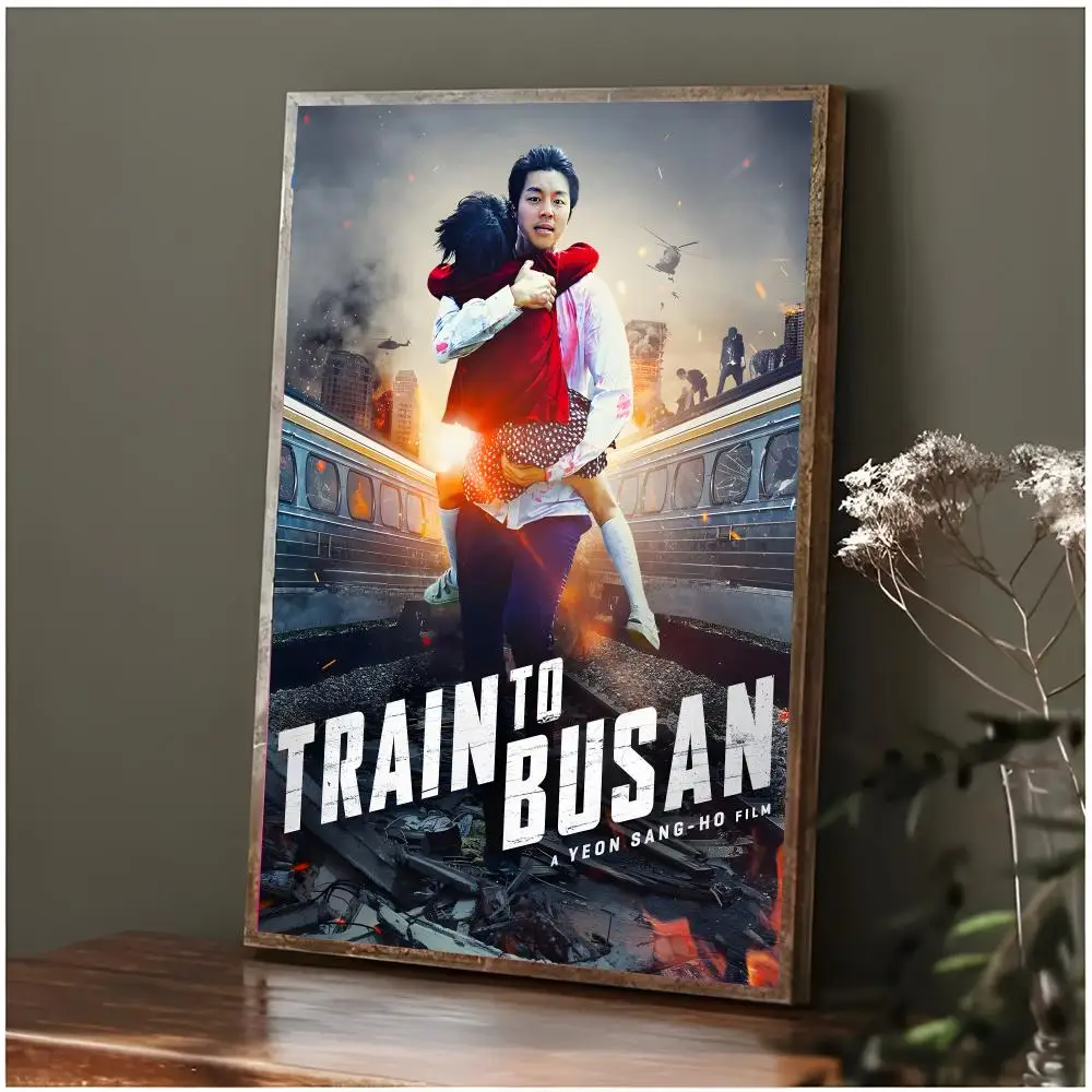 Thrilling Movie T-Train to Busan Poster Modern Wall Art Bedroom Living Room Print Unframed