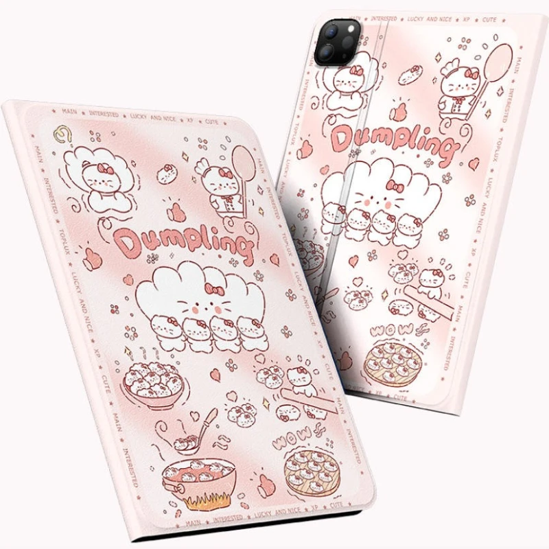 

Чехол Hello Kitty для iPad Air 4, 5, 10.9 дюймов (M2, M3, A16), 11 дюймов, чехол для планшета iPad 8, 9, 10, 10.2 дюймов, Pro 4, 5, 6, 12.9 дюймов (M4), защитный чехол