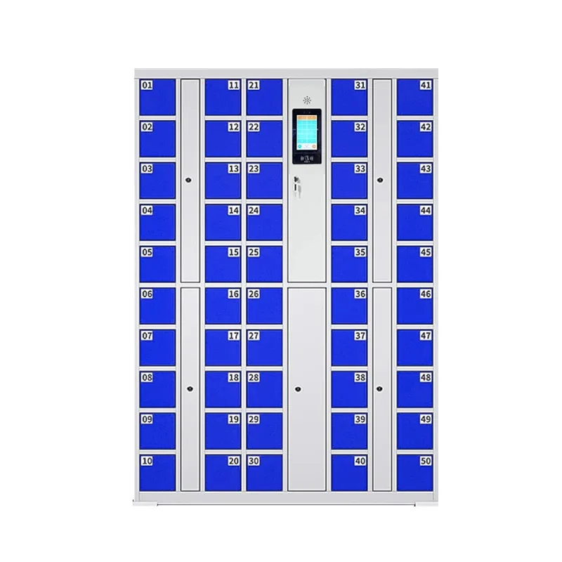 High-quality Factory Employee Card Locker For Smartphone Storage With Electronic Lock Assembly USB Charging