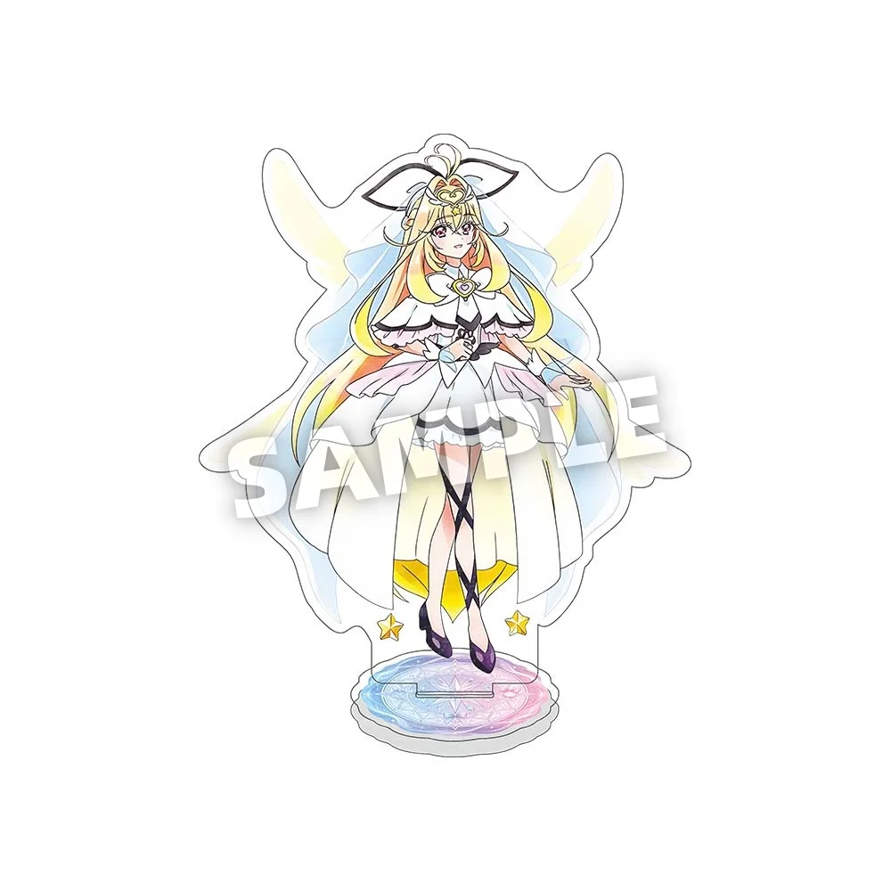 Star Detective Precure Figure Cure Answer Mystique Arcana Shadow Eclair Cute Manga Acrylic Stand Anime keychain