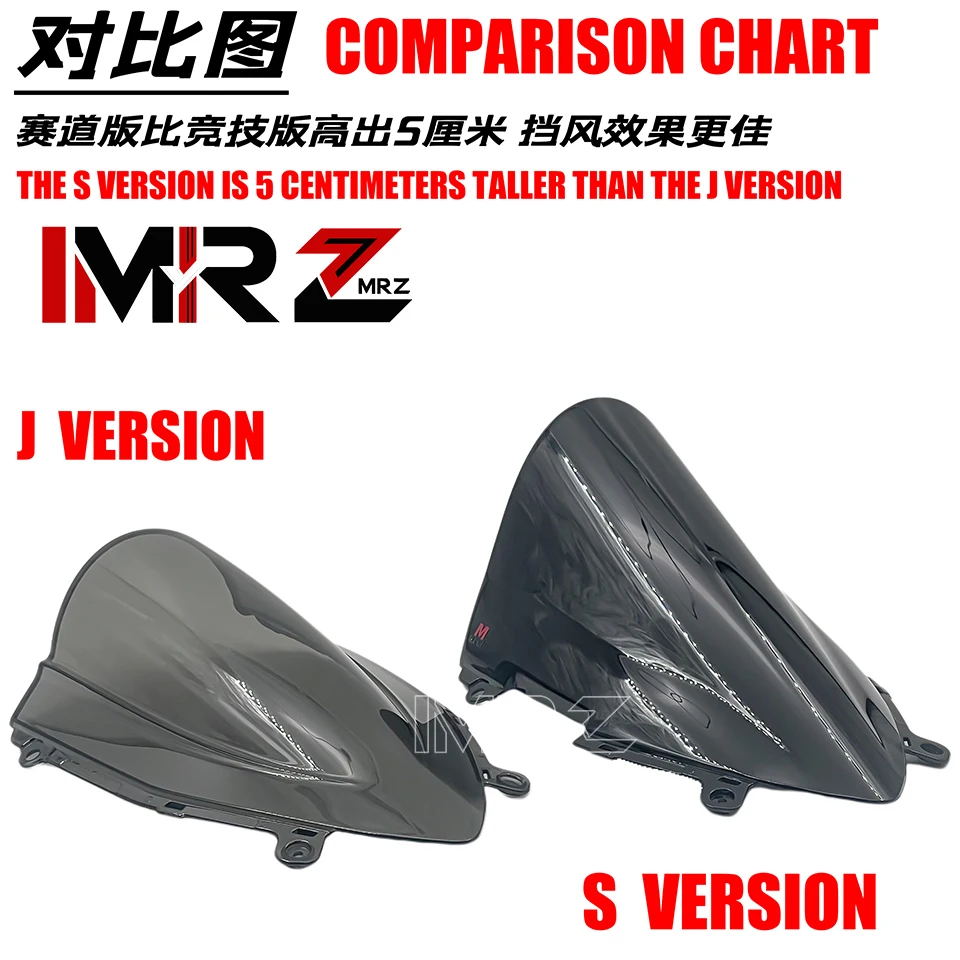 Motorcycle Racing Sports Windshield Windscreen Parts For QJMOTOR SRK600RR SRK 600 450 RR SRK600 SRK450 Double Bubble Accessories