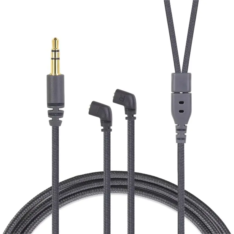 For KZ, TRN, CCA, Zax, AS16,Zs10pro ZSN,ZEX Compatible 2 Pin Earphone Replacement Cable Etc QDC Plug Series