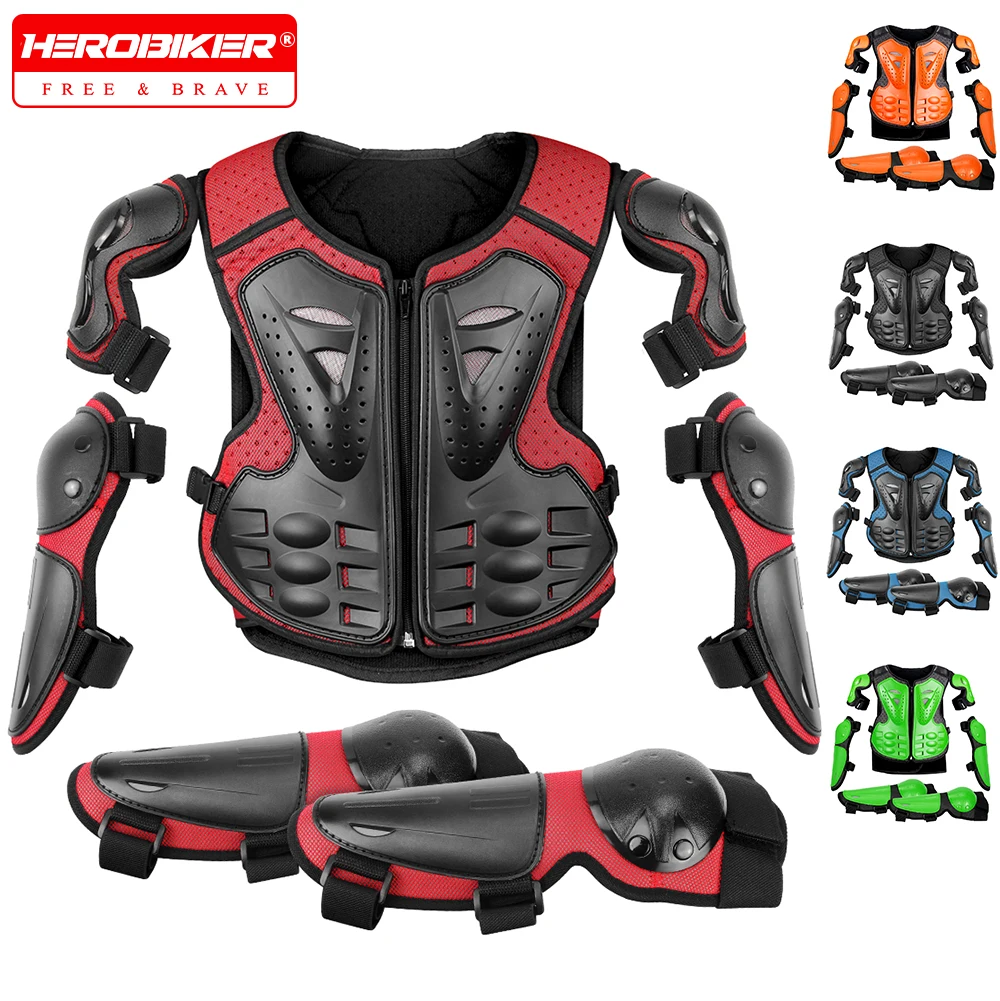 

Kids Youth Motorcycle Motorbike Body Armor Jacket Motocross Downhill Mountain Bike Dirt Bike Pit Bike Protective Gear Vest Armor