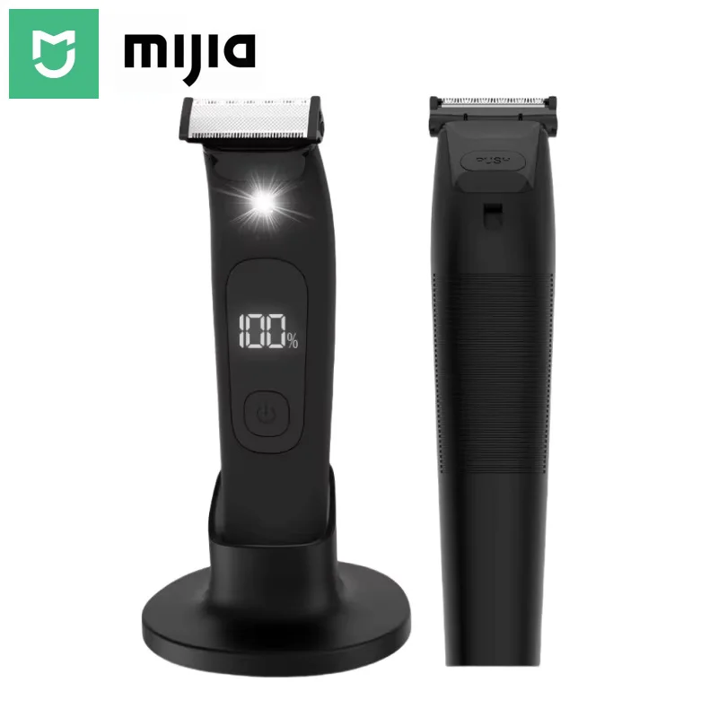 

НОВЫЙ Триммер для тела Mijia, водонепроницаемый IPX7, с LED-подсветкой, мужская электробритва, триммер для подмышек и интимных зон