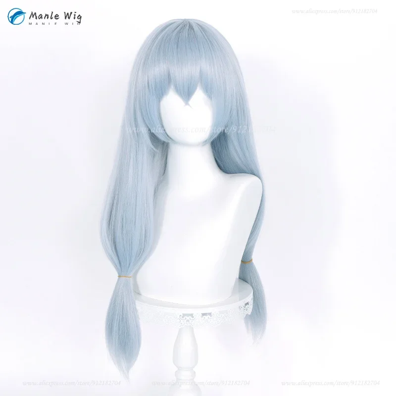 Anime Mahito Cosplay Wig Long Blue Grey Mahito Wigs Heat Resistant Synthetic Hair Halloween Party Wig Wig Cap image 6