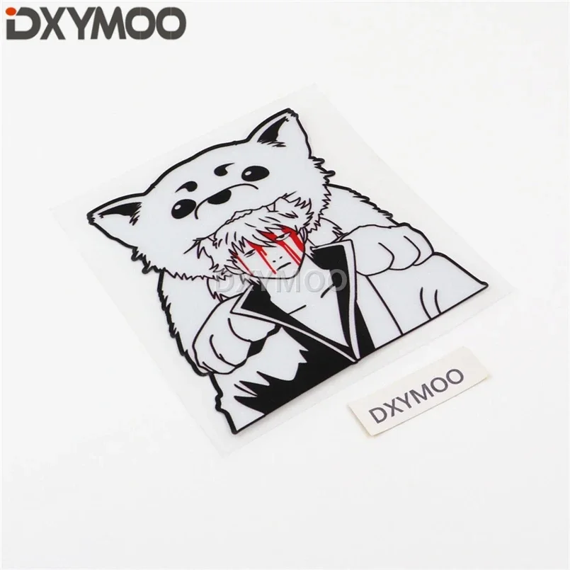 Car Styling Decals Cartoon Cute Bear Motorbike Laptop Stickers for ACG Master House Gintama