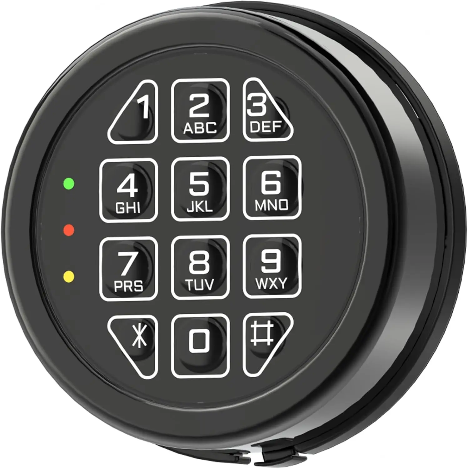 

Programmable Electronic Safe Lock Keypad with Solenoid, Fits High Security Safes and Cabinets