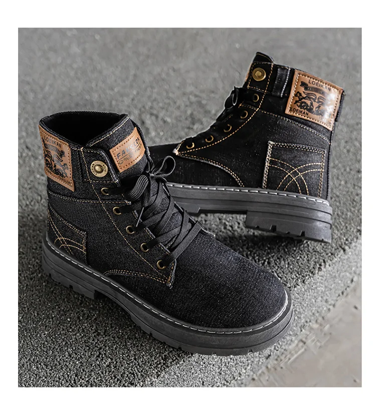 Plus size homens botas de torn - Home Barca avaliação e preço